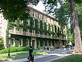 Ivy covered West College, Princeton, via Wikipedia