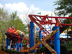 Woody Woodpecker's Nuthouse Coaster à Universal Studios Florida