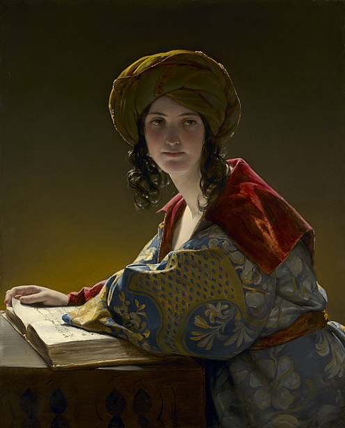 File:'The Young Eastern Woman' by Friedrich Amerling, 1838.JPG