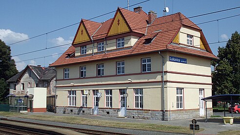 Gare ferroviaire de Lukavice.