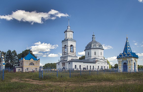 335. Казанская церковь в Горохово, Юрьянский район Автор — Ele-chudinovsk