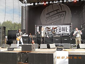 Группа «Река» на фестивале «Нашествие 2012»