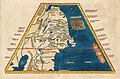 1535 map of Japan and China by German Cartographer Lorenz Fries