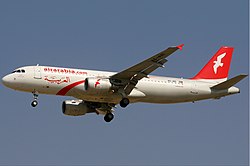 Airbus A320-200 der Air Arabia