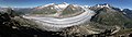 Aletschgletscher (aus 9 Bildern zusammengesetzt)