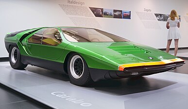 1968 Alfa Romeo Carabo concept