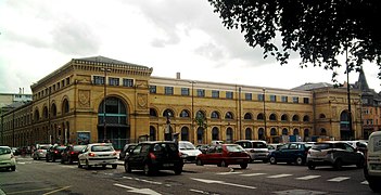 La place du Roi-George en travaux.