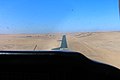 Anflug Lüderitz Runway 22