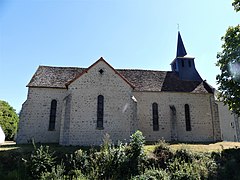 L'église Saint-Christophe de Châtain.