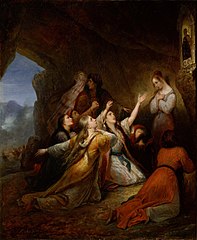 Souli Women with the Virgin Ary Scheffer