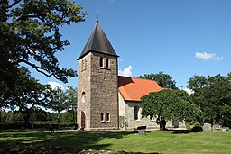 Asklanda kyrka i juli 2014.