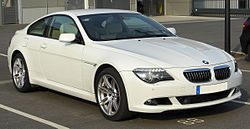Facelifted BMW E63