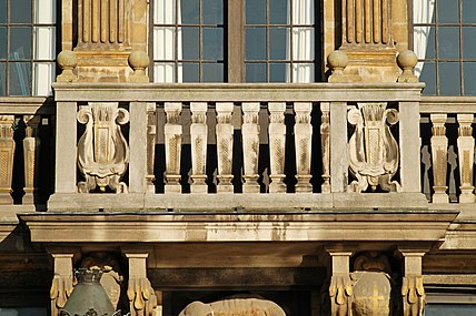 Balcon du premier étage.