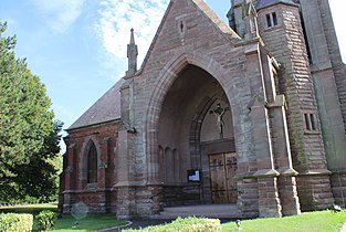 L'église Saint-Géry reconstruite dans les années 1920.