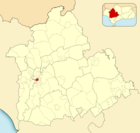 Расположение муниципалитета Бормухос на карте провинции