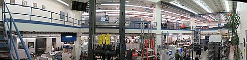 Carleton Laboratory main testing floor Carleton Laboratory Hi-Bay Panorama.jpg