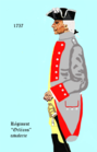 régiment d’Orléans de 1757 à 1762