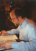 Charles Wuorinen in the 1980s