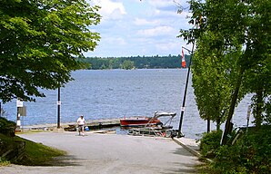 „Crowes Landing“ am Upper Stony Lake