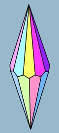 Decagonal trapezohedron