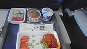 デルタ航空、シンガポール発成田行きの機内食（2015年11月）