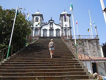 L'église Nossa Senhora do Monte