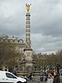 Die Place du Châtelet in Paris