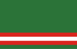 Chechnya (Flag of the pro-Russian opposition in Chechnya, then the flag of the Chechen Republic until 2004)