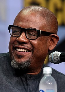 Whitaker at the 2017 San Diego Comic-Con
