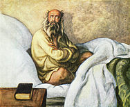 Retrat de Gustaf Fröding (1909)