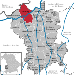 Günzburg - Localizazion