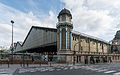 A estação, perto da rue de Rome.