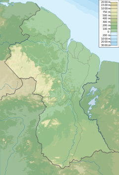 New River (South America) is located in Guyana