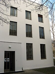 Wittgenstein worked on Haus Wittgenstein between 1926 and 1929. Haus Wittgenstein, Stonborough House, Vienna.jpg