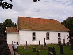 Hillareds kyrka, sommaren 2004.