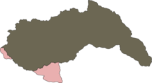 Hungary in December 1941 (annexed Yugoslav territories shown in pink)