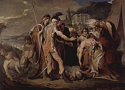 King Lear mourns Cordelia's death, James Barry, 1786-1788