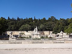 Jardí de la Fontaine, Nîmes.