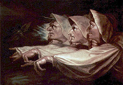 Les Trois Sorciers, par Johann Heinrich Füssli, Suisse