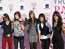 KSM in San Diego, CA on September 15, 2008 (L-R: Shae Padilla, Katie Cecil, Shelby Cobra, Kate Cabebe, Sophia Melon)