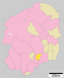 Kaminokawa – Mappa