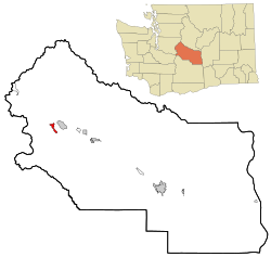 Location of Easton, Washington