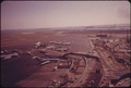Boston Airport during construction of a new terminal in 1973.