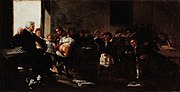 La letra con sangre entra, 1777-1785, de Francisco de Goya.