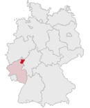 Drapeau de Arrondissement de Westerwald