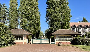 L'entrée de l'hippodrome.