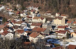 Skyline of Les Gras