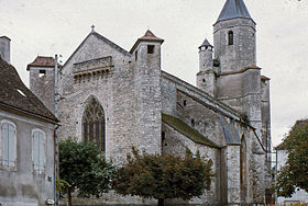 Chevet et clocher de l'église.