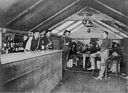 Road House Saloon, Bluff City, Alaska, photograph by Beverly Bennett Dobbs