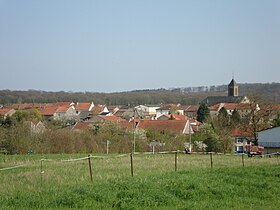 Vue générale du village de Metzeresche